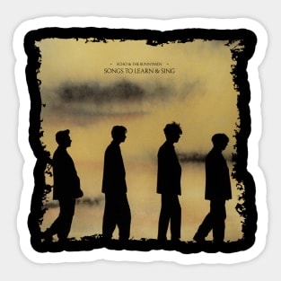 New Wave Essentials Echo And Artwork Printed on Stylish Shirts Sticker